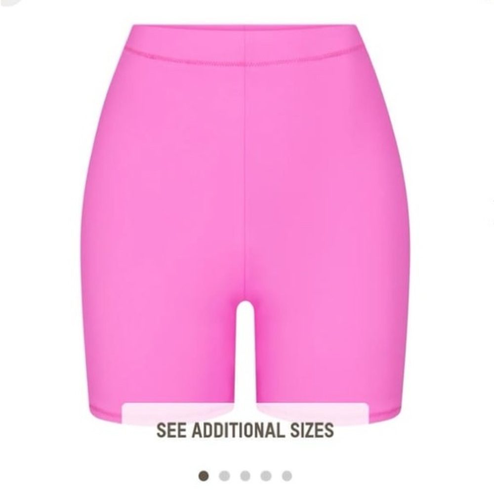Skims Pink Swim Shorts size S